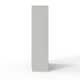 image 7 of FWStyle Artus Shaker 2 Door 2 Drawer Combination Wardrobe Matt White White