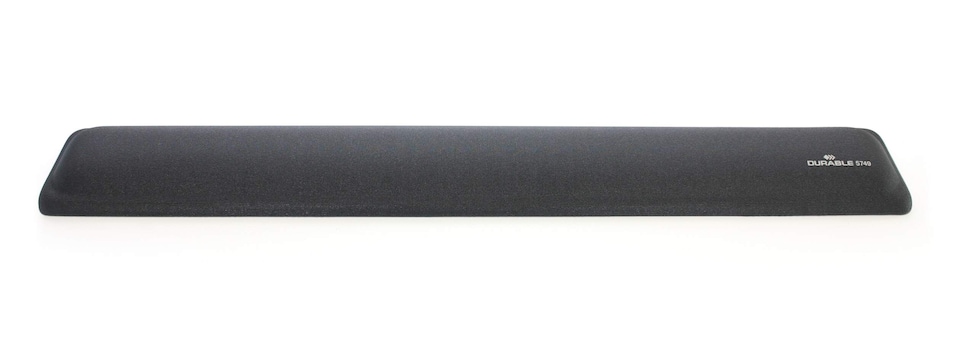 image 1 of Durable Ergonomic Soft Touch Keyboard Gel Wrist Rest Support | 46 x 6 cm | Grey