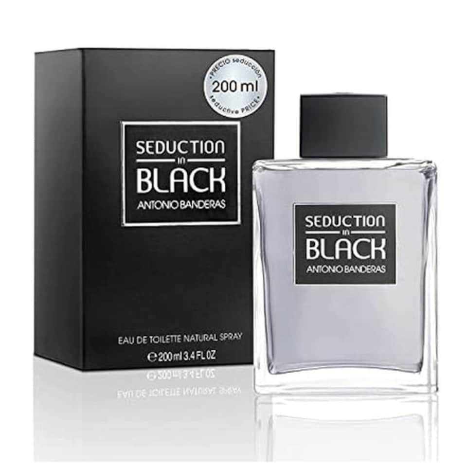 image 1 of Antonio Banderas Seduction In Black Eau de Toilette 200ml Spray