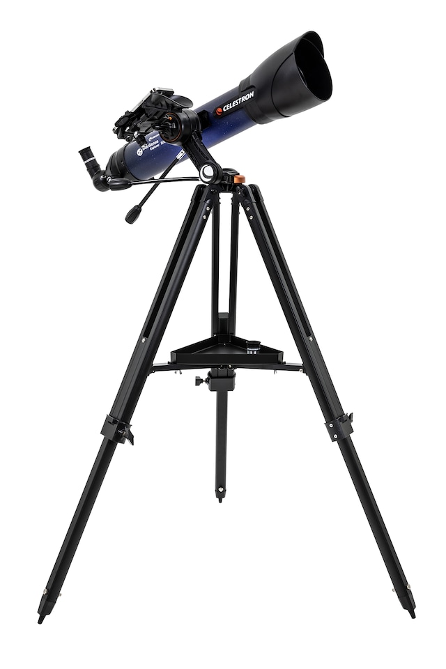 image 1 of Royal Observatory Greenwich Celestron StarSense Explorer DX 100AZ Smartphone App-Enabled Refractor Telescope