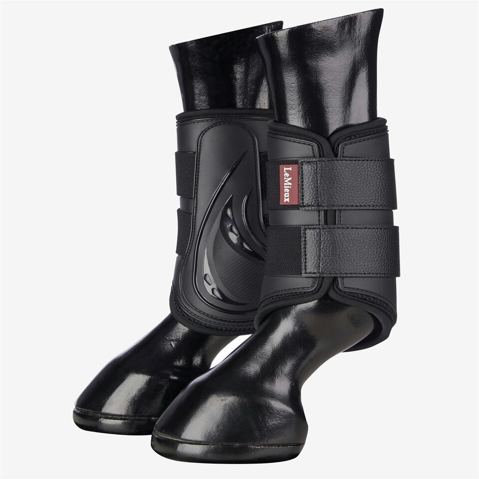 image 1 of LeMieux ProShell Brushing Boots White | Medium