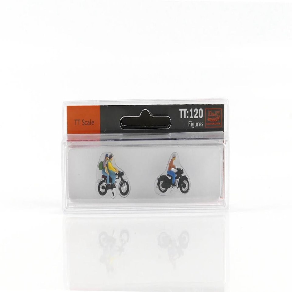 image 1 of Gaugemaster TT120 Motorcyclists (2) Figure Set