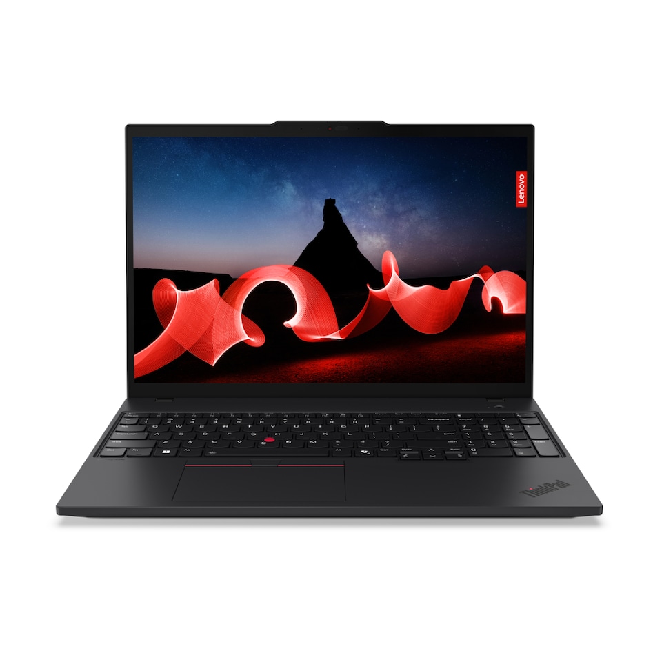 Lenovo ThinkPad T16 Intel Core Ultra 7 155U Laptop 16" WUXGA 16GB RAM 512GB SSD Windows 11 Pro Laptop - Black - 21MN004AUK