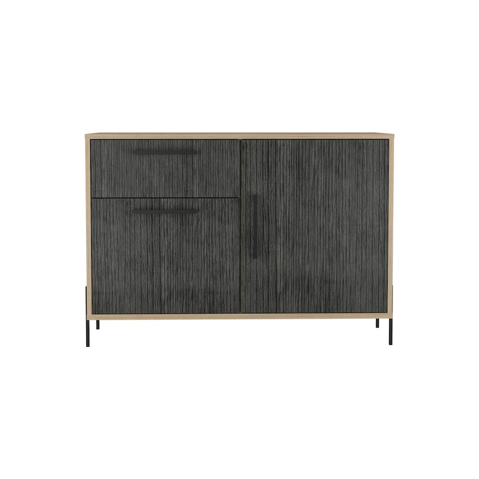 image 1 of Harvard, Small Sideboard With 2 Doors & 1 Drawer Brown