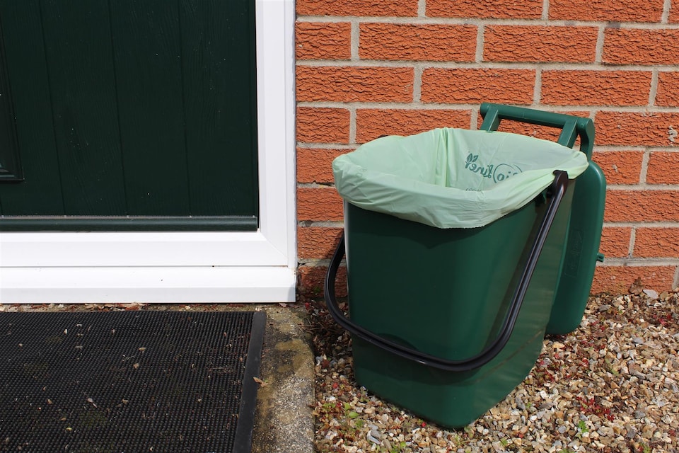 image 1 of BioLiner 30 Litre Compostable Food Waste Bin Bags - 3 Rolls
