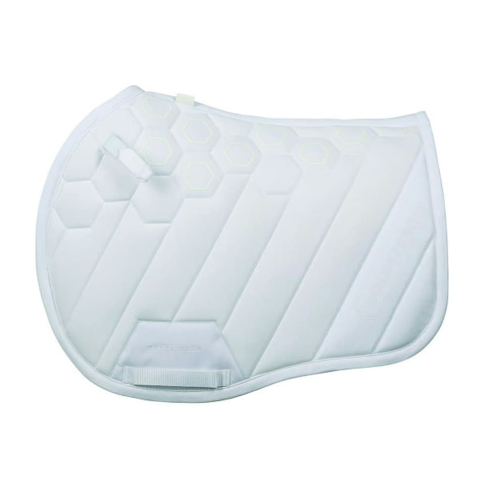 image 1 of Coldstream Edrom Horse Saddlepad - White - Pony/Cob