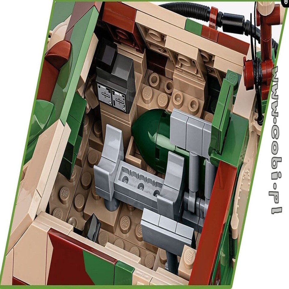image 1 of Sturmmorser Tiger "Sturmtiger" brick tank model - COBI-2585 - 1100 bricks