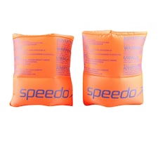 Speedo Childrens/Kids Rollup Swimming Armbands - Bright Orange/Blue - One Size