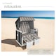 image 3 of Beach Chair Sylt with cushions, footrest and rain cover | Brown | black/grey/brown | 1