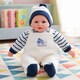 image 5 of BiBi Doll 16" Baby Doll With Extra Outfit, Sounds, Moving Eye Lids & Accessories