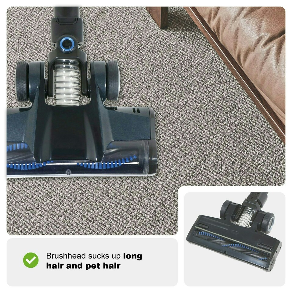 image 1 of SPARES2GO Brush Head for Vax ONEPWR Blade 3 & 4 Pet Dual CLSV-B3KS CLSV-B4KS B3KP B4KP B4KC