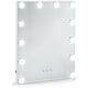image 1 of HOMCOM Hollywood Makeup Mirror with Led Light Dimmer Cosmetic Beauty Stage