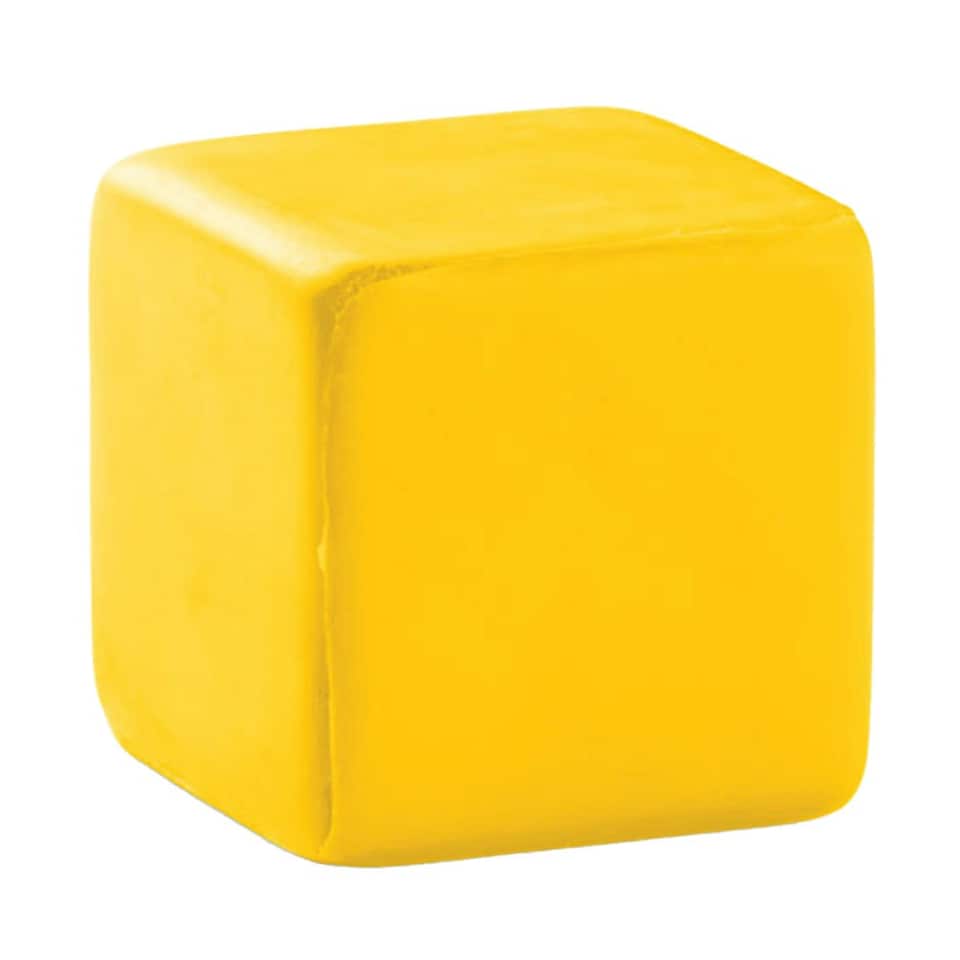 MidOcean Squarax Square Stress Toy - Yellow - One Size