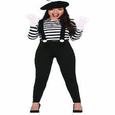 Fancy Dress Adult Mime - L