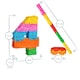 image 3 of Fax Potato Number 4 Pinata Set with Stick & Blindfold - Pink Stick