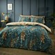 image 6 of Catherine Lansfield Tropic Tiger Green Duvet Cover Set Green | Double