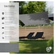 image 2 of Sun Sail Sonny, UV Protected, Water-Resistant and Anti-Tear | Grey | grey | 2 x 4 m | 1