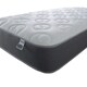 image 1 of Ying & Yang Hybrid Mattress - 20cm Deep, Premium Sprung & Memory Foam Support | Grey | Double