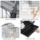 image 4 of Yaheetech 99 cm Tall Metal Parrot Cage Birdcage w/Swing
