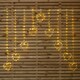 image 2 of 1.2 x 1.2m Light up Christmas Heart Curtain Lights with 229 Warm White LEDs