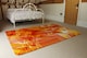 image 3 of Orange Geometric Rug | Multi