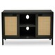 image 1 of Sherman Black Wood Media Unit