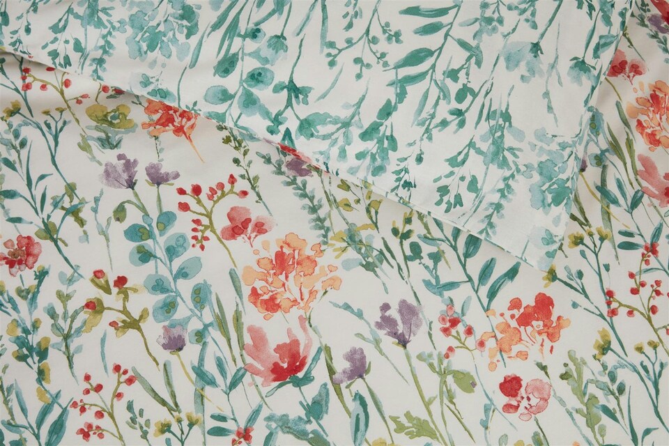 image 1 of Amaryllis Duvet Cover Set - Multi | Multi | Super King