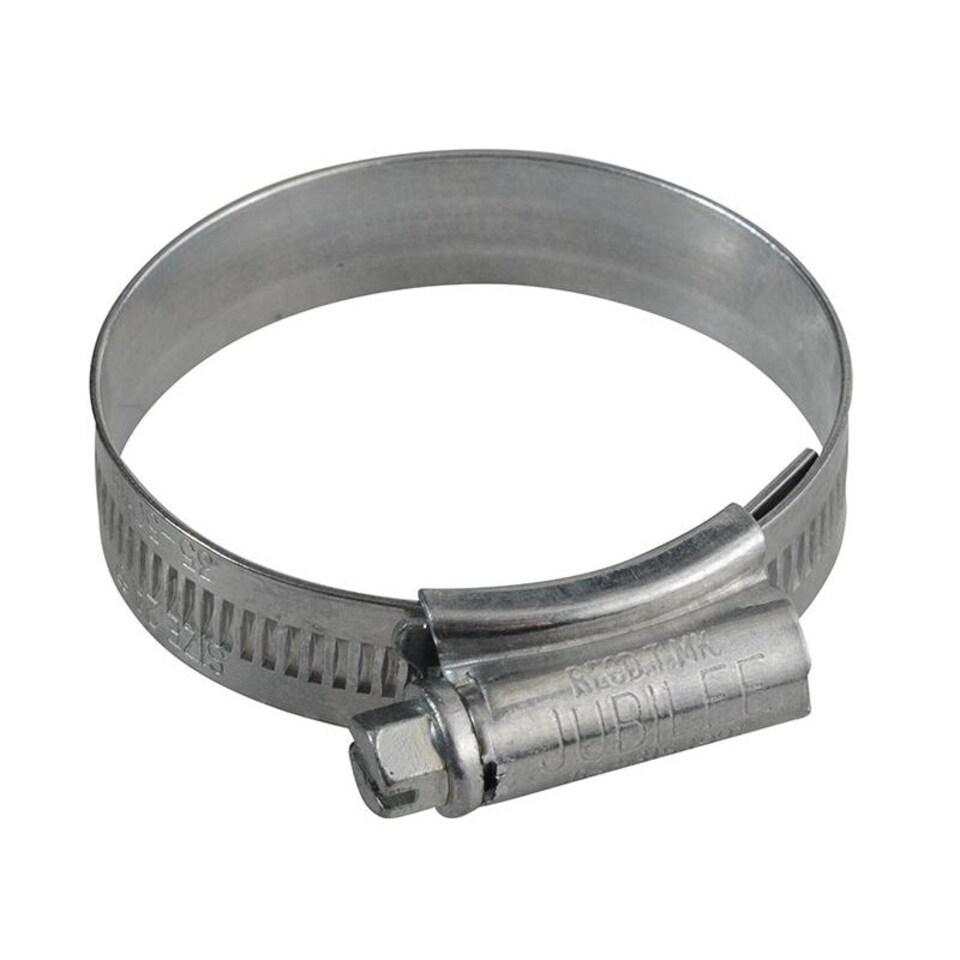 Jubilee Zinc Plated Hose Clip - Zinc Plated - 35 - 50mm (1.3/8 - 2in)