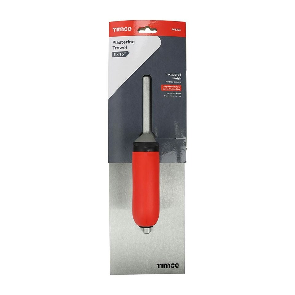 image 1 of Timco - Plastering Trowel - Carbon Steel (Size 5 x 16" - 1 Each)