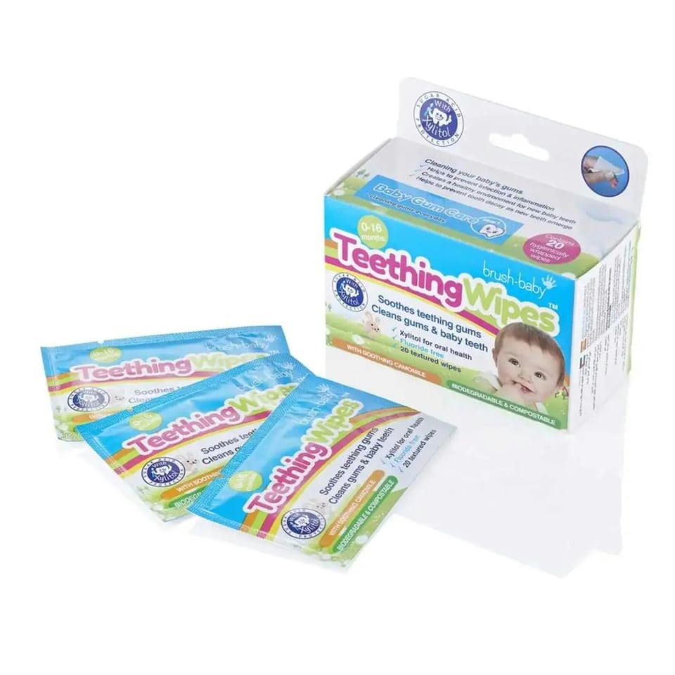 image 1 of Brush Baby Teething Gift Set - Teething Remedies For Babies