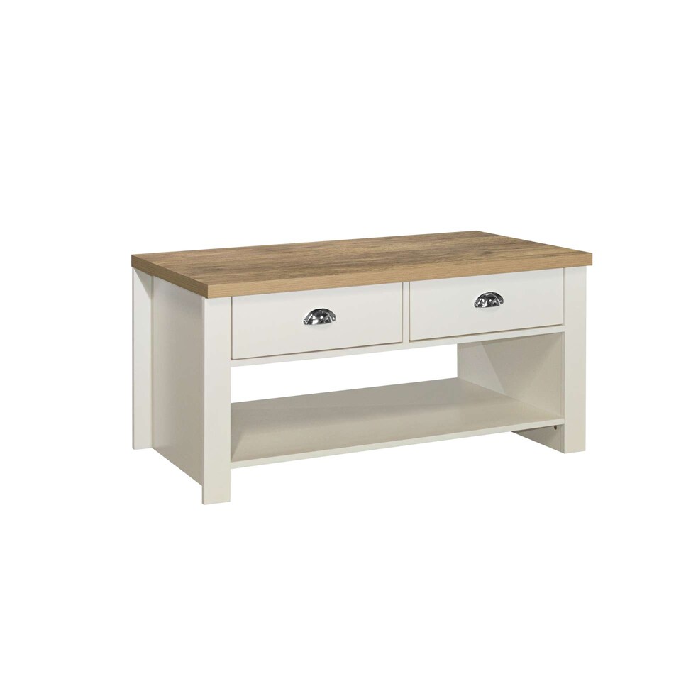 image 1 of Highgate 2 Drawer Coffee Table