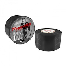 Premier Shin Guard Tape - Black - One Size