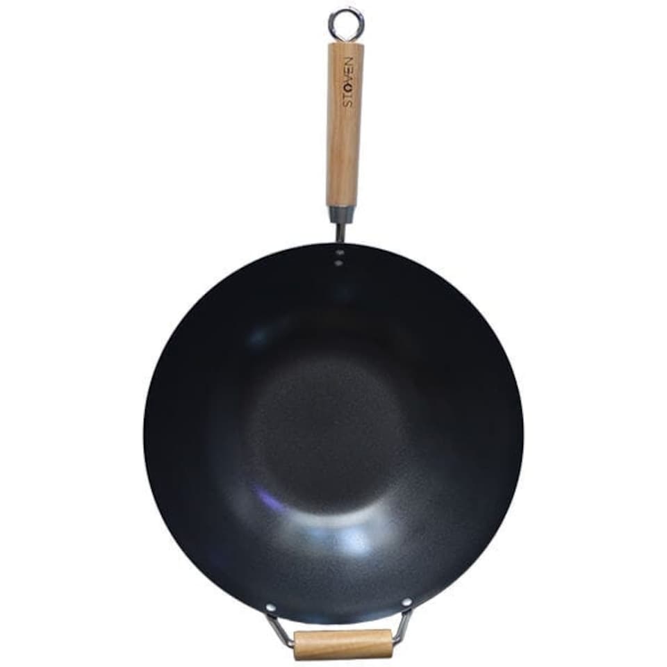 image 1 of Stoven 34cm Heavy Gauge Non-Stick Wok