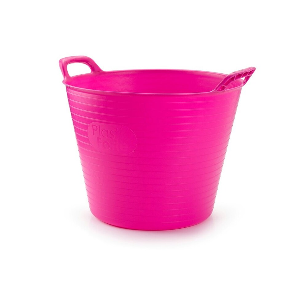 PlasticForte Flexi Tub - Pink - 25L