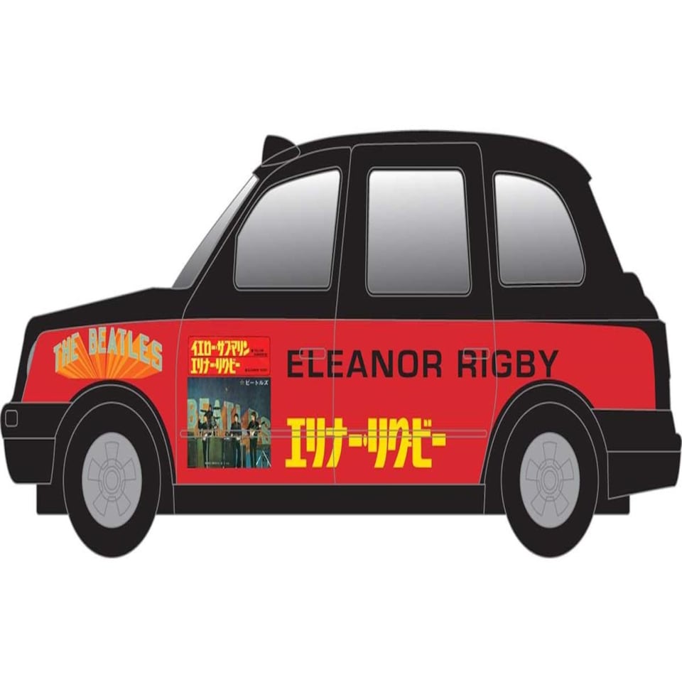 image 1 of Corgi The Beatles London Taxi 'Eleanor Rigby'