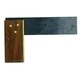 image 3 of Mini Hardwood Tri Try Square Carpenters Joiner Woodwork 100mm Model Maker TE683