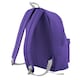 image 2 of Bagbase Junior Fashion Backpack / Rucksack (14 Litres) (Pack of 2) - Purple/Light Grey - One Size