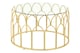 image 2 of Merlin Gold Leaf Coffee Table | Gold