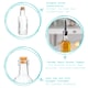 image 2 of Argon Tableware Olive Oil Pourer Bottle with Cork Lid - 170ml