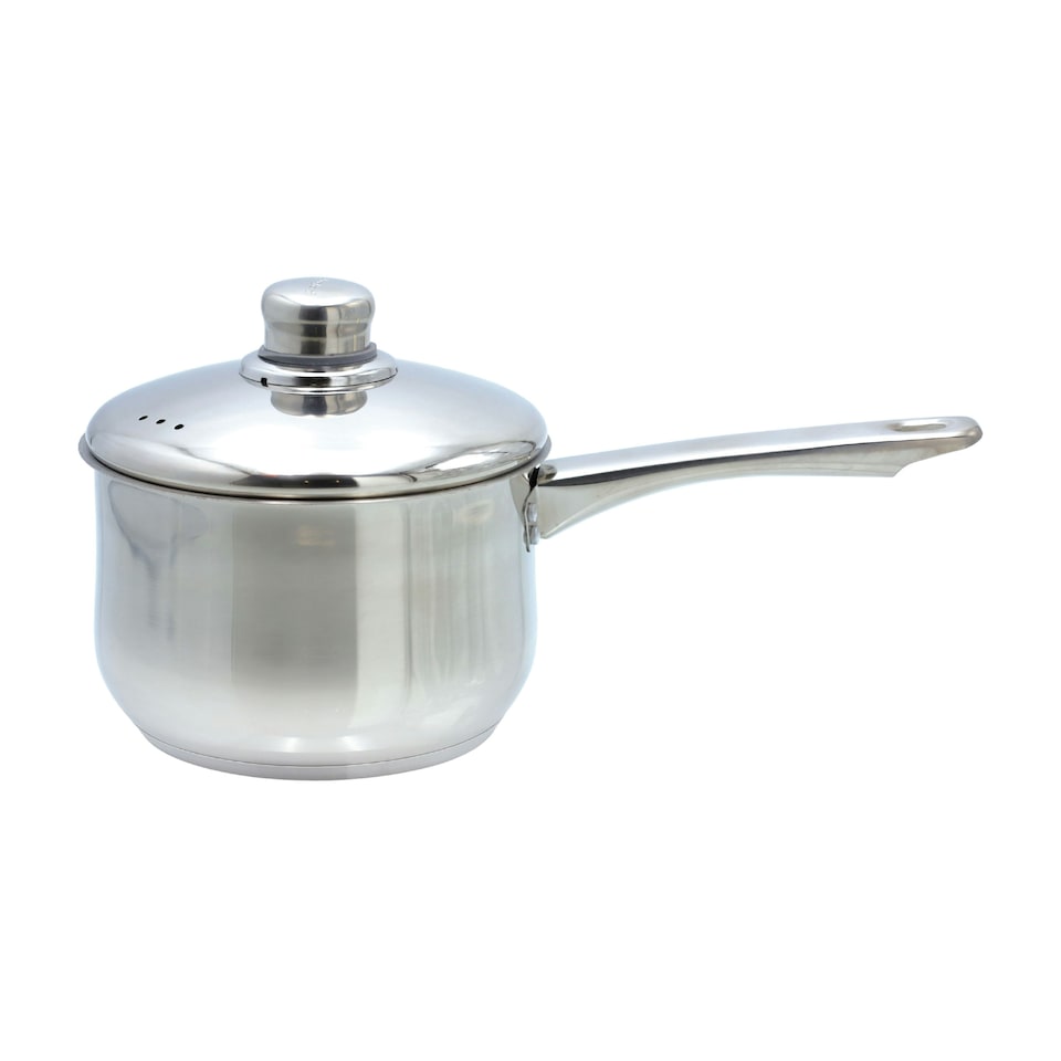 image 1 of Buckingham Stainless Steel Deep Saucepan 18 cm / 2.8 Litre Silver