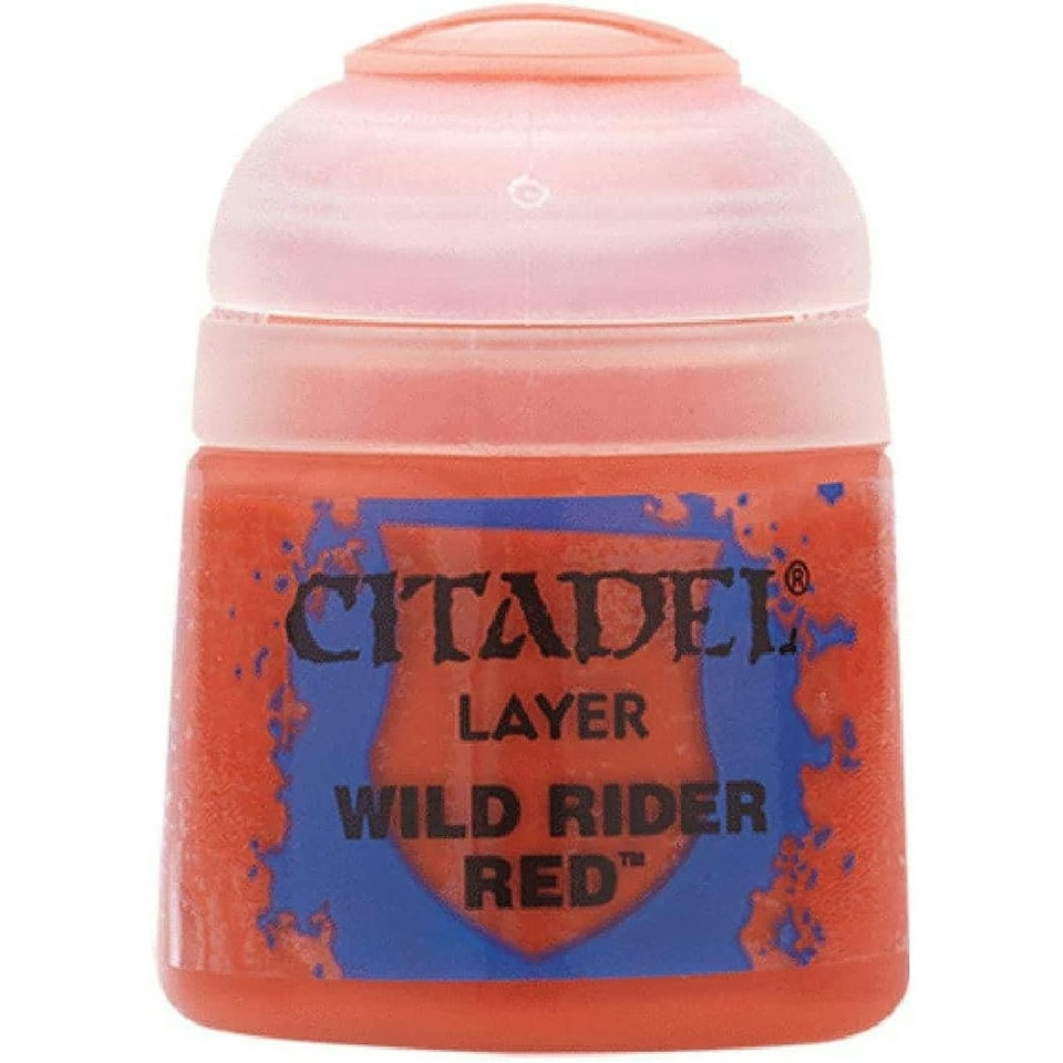 image 1 of Games Workshop Citadel Colour Layer: Wild Rider Red (12ml) Paint