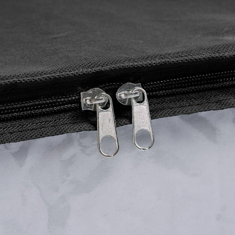 image 1 of OHS 2 Pack Foldable Underbed Wardrobe Clothes Organiser Storage Bags, Large - Black