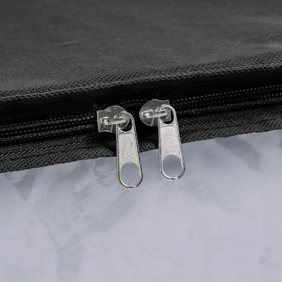 image 1 of OHS 2 Pack Foldable Underbed Wardrobe Clothes Organiser Storage Bags, Large - Black