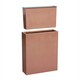 image 3 of Primrose Zinc Galvanised Copper Tall Trough Planter with Insert Copper
