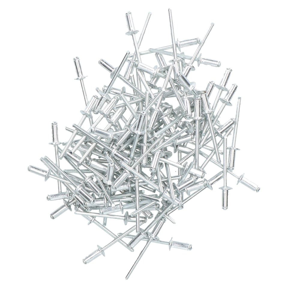 image 1 of 500 Metric Aluminium Blind Pop Pot Rivets Set Fastener Fastening 4mm x 10mm