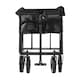 image 6 of Heavy Duty Folding Wagon Cart Garden Trolley Camping Festival Beach Utility Cart Foldable Pull Along Wagon with Wheels