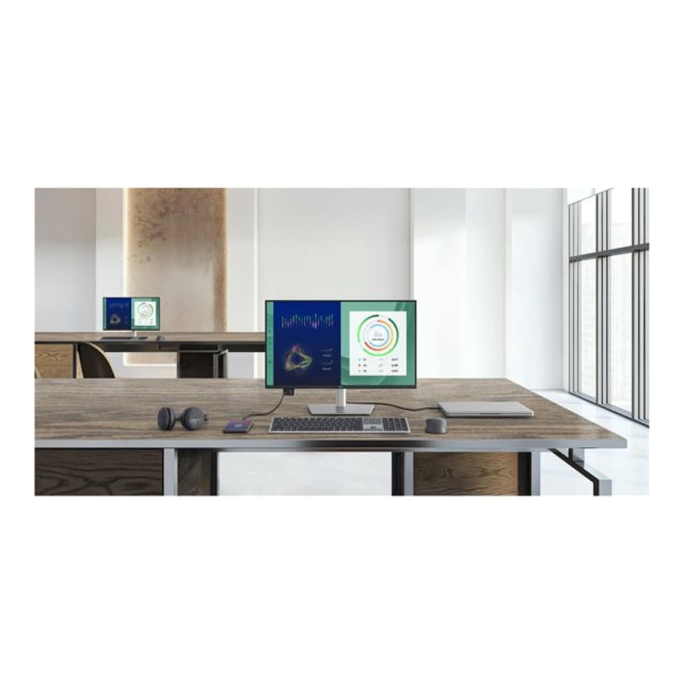 image 1 of Dell Pro Plus P2425DE 24-Inch IPS Quad HD 100Hz USB-C Height Adjustable Docking Monitor