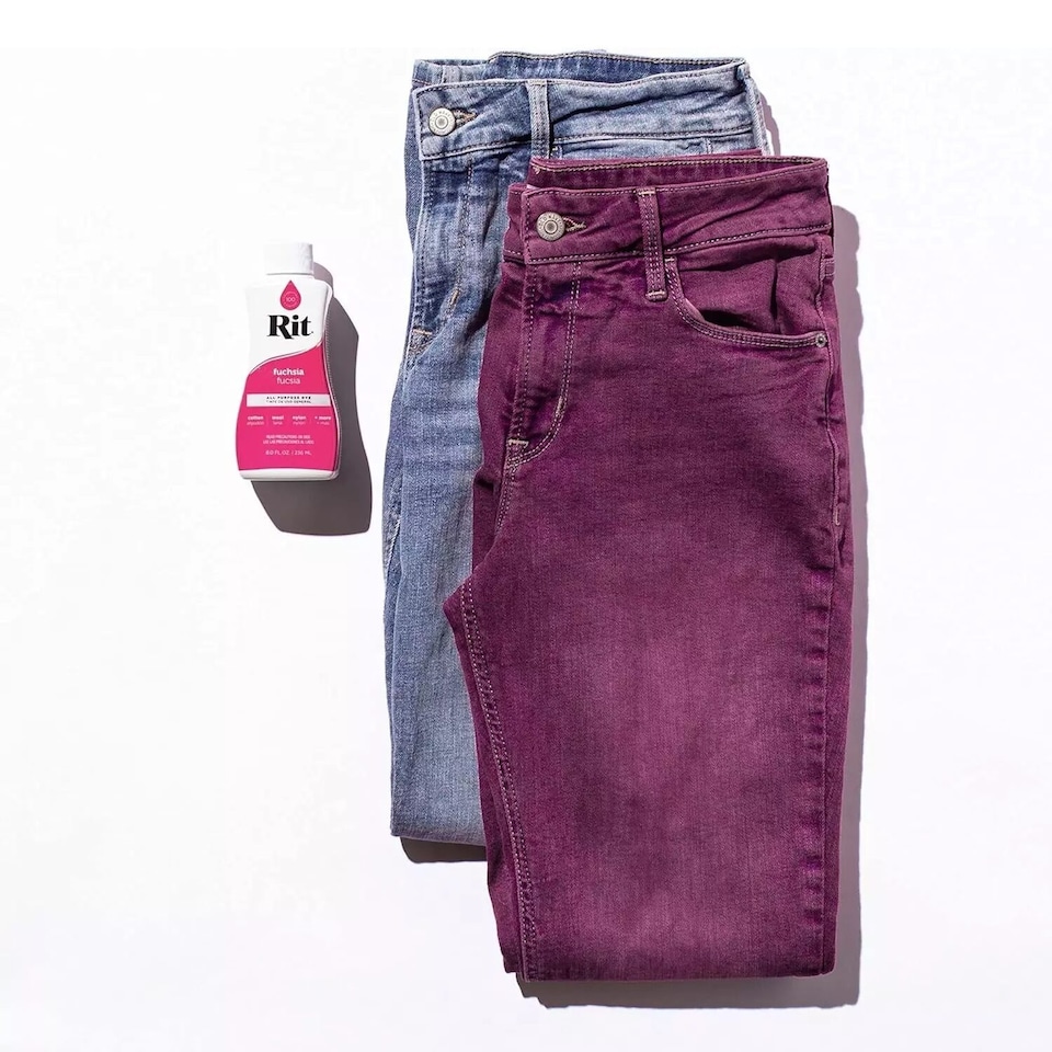 image 1 of Rit All Purpose Liquid Dye - High Pigment Fabric Colouring Dyes 8oz