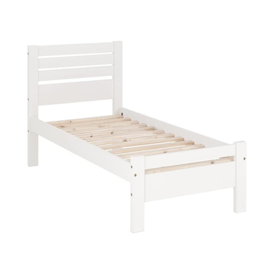 image 1 of Toledo 3 Feet Bed Frame - L198 x W97.5 x H93 cm - White