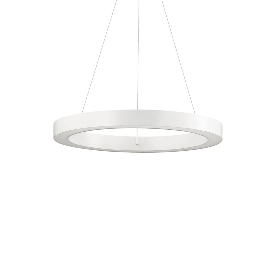 image 1 of Oracle Integrated LED Small Ceiling Pendant White 3000K